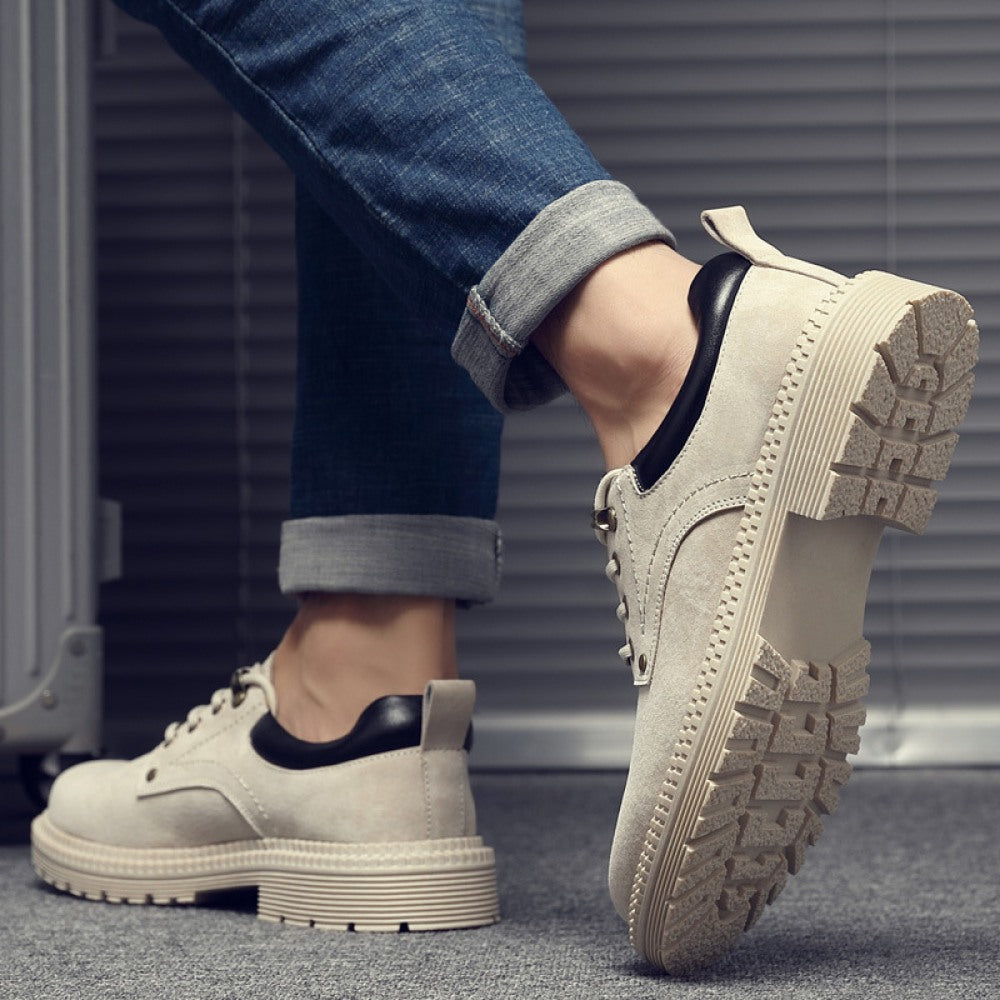 Autumn Men's Big Toe Trend Low-Cut Casual Boots