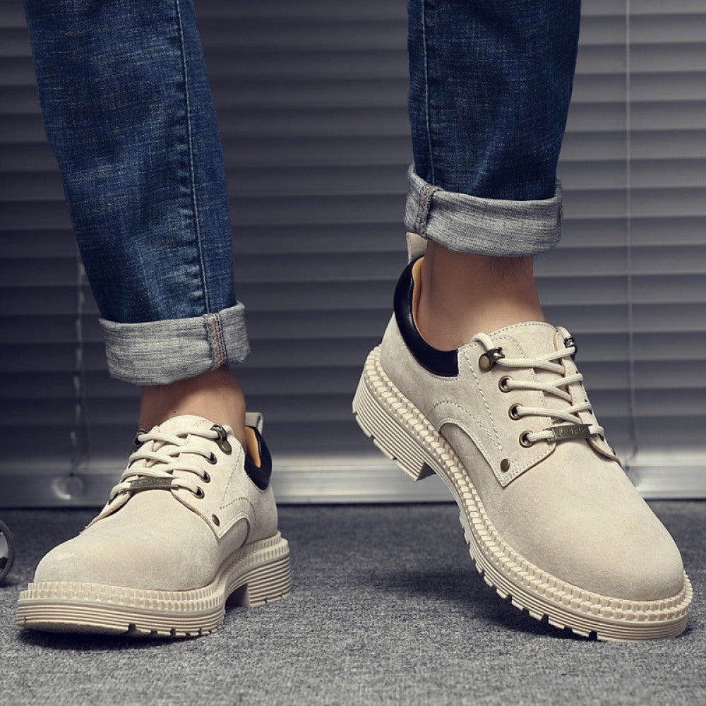 Autumn Men's Big Toe Trend Low-Cut Casual Boots