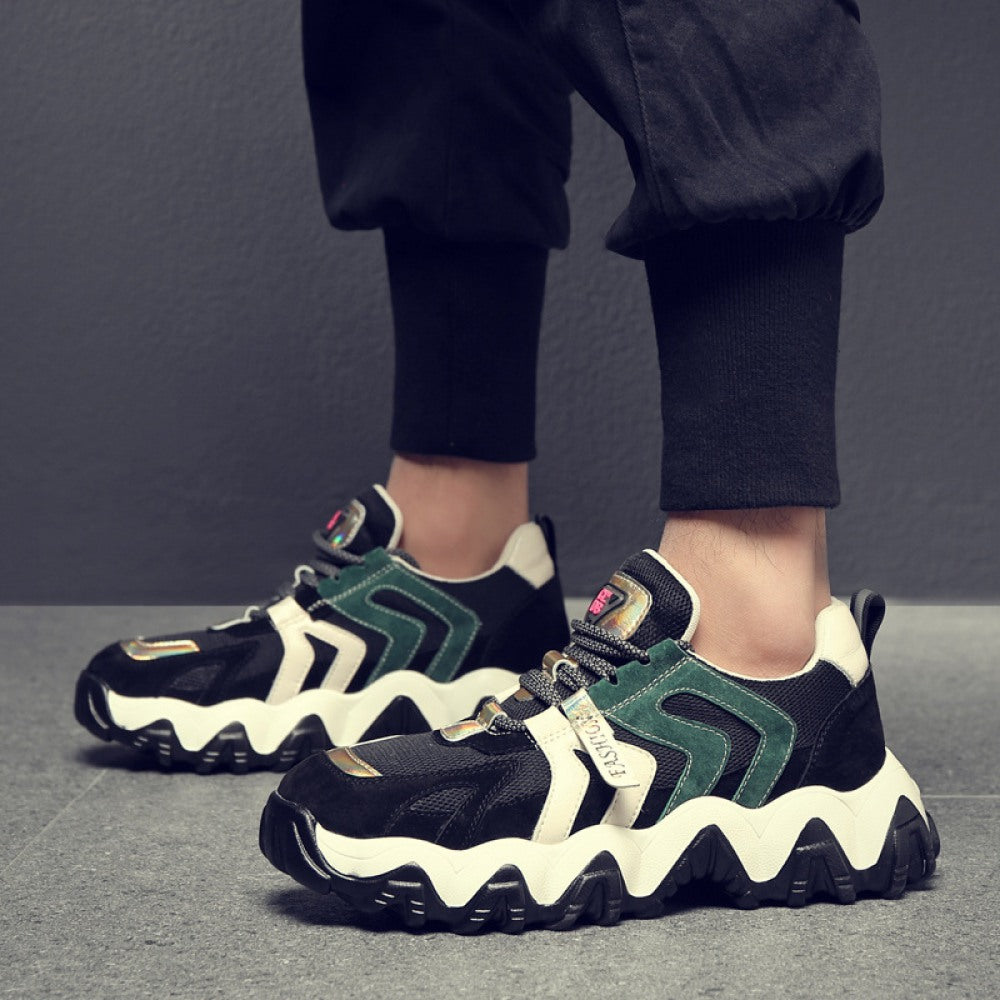 Men's Plus Velvet Fashion Thick-Soled Sneakers